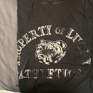 Black Graphic T-Shirt vintage lucky brand